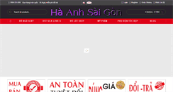 Desktop Screenshot of haanhshop.com